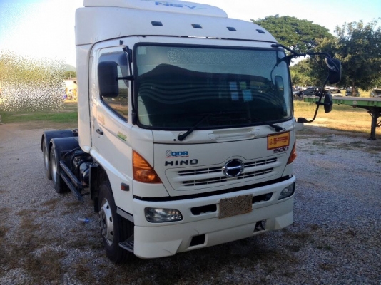 ขายรถสิบล้อหัวลาก HINO FM2P 360แรง NGV โรงงาน ปี55 รถสวยพร้อมใชงาน