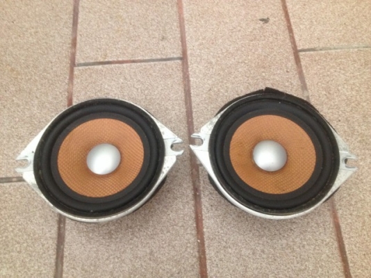 เสียงกลาง PIONEER TS C 1000A ขนาด4นิ้วเก่าญี่ปุ่นเเท้สภาพสวยคู่ละ