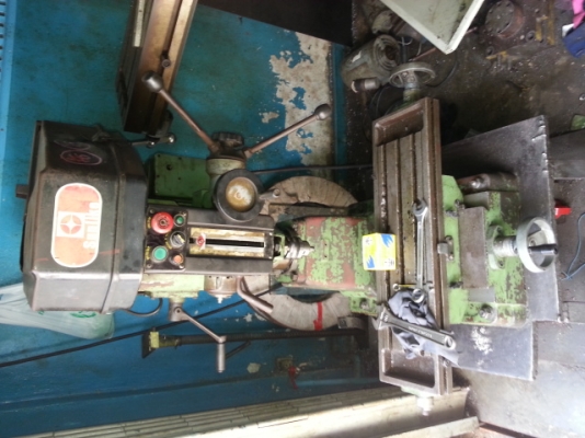 ขายเครื่องมิลลิ่งตั้งโต๊ะเจาะรูต๊าปเกียวได้