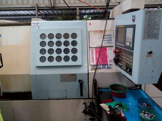 ขาย CNC Lathe Twinhorn Fanuc Oi-TD ใหม่มากปี 2011-2012 ใช้งานมาแค่ 3 ปี สภาพดีมาก พร้อมใช้งานครับ