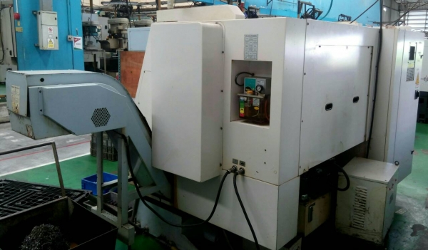 ขาย CNC Lathe Twinhorn Fanuc Oi-TD ใหม่มากปี 2011-2012 ใช้งานมาแค่ 3 ปี สภาพดีมาก พร้อมใช้งานครับ