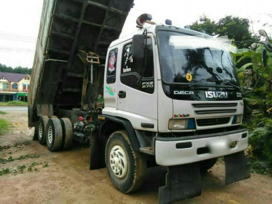 รถอีซูซุ 10 ล้อดั้ม FXZ 195 แรงม้า. ปี 43  ( ยูโรวัน. )    สนใจติดต่อ  081 - 6079515