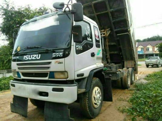 รถอีซูซุ 10 ล้อดั้ม FXZ 195 แรงม้า. ปี 43  ( ยูโรวัน. )    สนใจติดต่อ  081 - 6079515