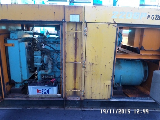 ขายเครื่องปั่นไฟ 220 kva. ยี่ห้อ  Denyo