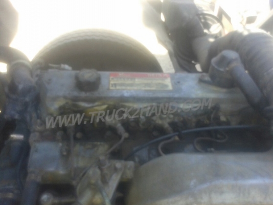 รถบรรทุก 6 ล้อติดเครน ยี่ห้อ HINO  รุ่น FF 3 H 195 แรงม้า  เครน TADANO 3 ตัน ขนาดกระบะ ยาว 6.40 เมตร