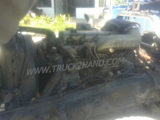 รถบรรทุก 6 ล้อติดเครน ยี่ห้อ HINO  รุ่น FF 3 H 195 แรงม้า  เครน TADANO 3 ตัน ขนาดกระบะ ยาว 6.40 เมตร