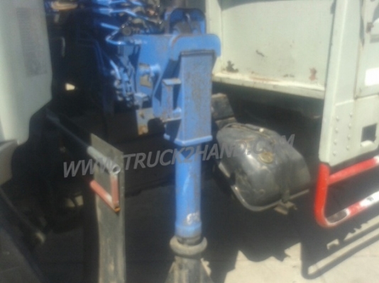 รถบรรทุก 6 ล้อติดเครน ยี่ห้อ HINO  รุ่น FF 3 H 195 แรงม้า  เครน TADANO 3 ตัน ขนาดกระบะ ยาว 6.40 เมตร