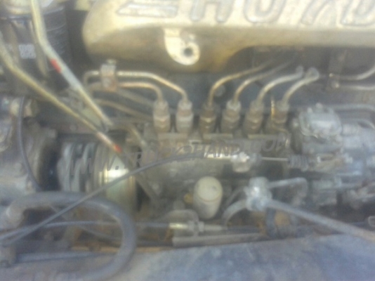 รถบรรทุก 6 ล้อติดเครน ยี่ห้อ HINO  รุ่น FF 3 H 195 แรงม้า  เครน TADANO 3 ตัน ขนาดกระบะ ยาว 6.40 เมตร