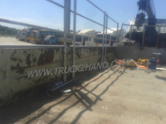 รถบรรทุก 6 ล้อติดเครน ยี่ห้อ HINO  รุ่น FF 3 H 195 แรงม้า  เครน TADANO 3 ตัน ขนาดกระบะ ยาว 6.40 เมตร