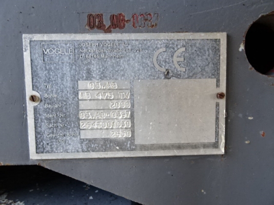 VOGELE 1900SUPER สินค้าอยู่ญี่ปุ่น ไม่ได้เข้าไทย ต้งสั่งนำเข้า