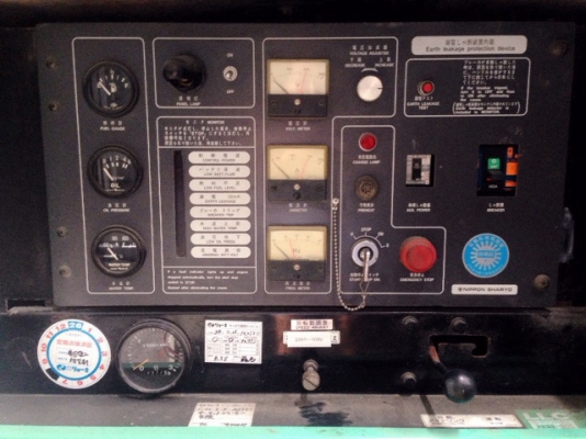 เครื่องปั่นไฟ Nippon Sharyo NES60SHE นำเข้าจากญี่ปุ่น สนใจโทร. 080-6565422 (หนิง)