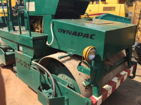 ขายด่วนรถบด2ล้อเหล็กขนาด7ตัน DYNAPAC CC21 พร้อมใช้งาน