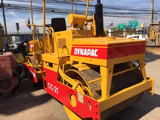 ขายด่วนรถบด2ล้อเหล็กขนาด7ตัน DYNAPAC CC21 พร้อมใช้งาน