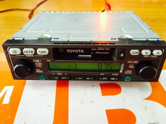 ขายวิทยุติดรถยนต์ TOYOTA 1 DIN สภาพเดิมเล่นเทปได้ปกติ ขายวิทยุติดรถยนต์ TOYOTA 1 DIN สภาพเดิมเล่นเทปได้ปกติ