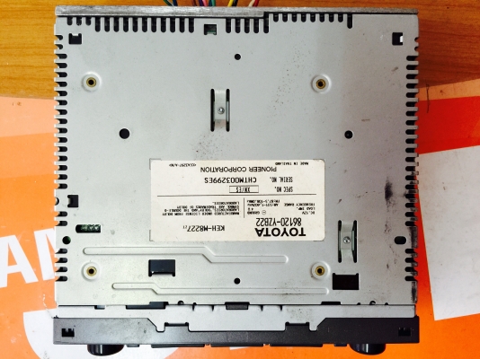 ขายวิทยุติดรถยนต์ TOYOTA 1 DIN สภาพเดิมเล่นเทปได้ปกติ ขายวิทยุติดรถยนต์ TOYOTA 1 DIN สภาพเดิมเล่นเทปได้ปกติ