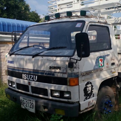 หกล้อ อีซูชุ NPR 115ปี36 ห้างแท้ เกียร์สั้น ช่วงยาว5ม สภาพดีสวยกริบบางเดิมพร้อมใช้  ทะเบียนพร้อมโอน