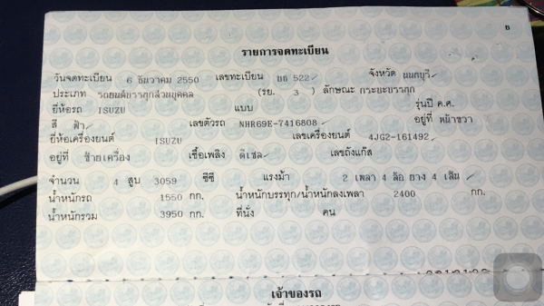 4ล้อไม่ติดเวลาเครื่อง4JG2100แรงยูโรทูขายNHR69Eกะบะเหล็กยาว3.20ม