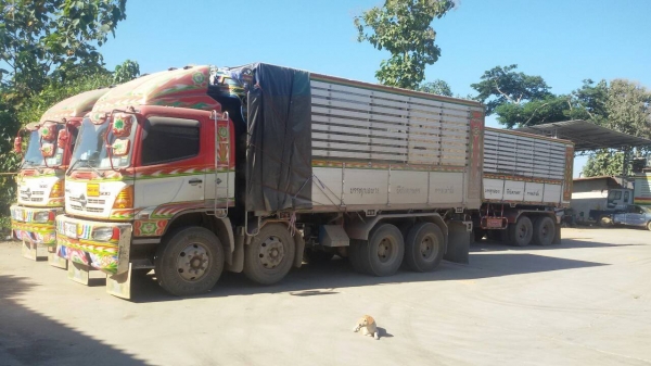 ขายรถพ่วงติดแก๊ส 24 ล้อ แม่.ลูก กระบะเนียมคอกเกษตรดั้ม อู่.ส สมบัติ HINO 360 ปี.55 ปรายปี แก๊สโรงงาน ราคาแค่.2300000 ต่อรอง สนใจรีบจองด่วน