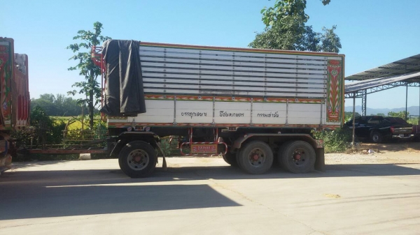 ขายรถพ่วงติดแก๊ส 24 ล้อ แม่.ลูก กระบะเนียมคอกเกษตรดั้ม อู่.ส สมบัติ HINO 360 ปี.55 ปรายปี แก๊สโรงงาน ราคาแค่.2300000 ต่อรอง สนใจรีบจองด่วน