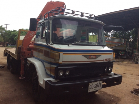 HINO10ล้อ(NewKT725) 2เพลามีสโลว์ เบรคลมดัน พร้อมเฮี๊ยบ 5T สภาพสวย รถพร้อมใช้งาน ขึ้นแม็คโคร 200ได้ขาย 630,000บาท ศุภากร(081-1903107,081-4252943)