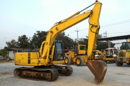 แบคโฮเก่าญี่ปุ่นแท้ KOMATSU PC120-6E อาร์มยาวพิเศษ แทรค 60 ซม.