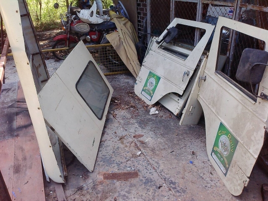 ขายชุดหลังคาประตู jeep cj6