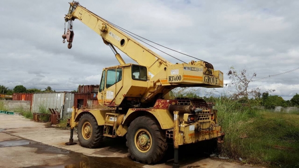 ขายเครน 20 ตัน GROVE RT400 สภาพพร้อมใช้งาน เอกสารใบซื้อขาย ราคาต่อรองได้ครับ ขายเครน 20 ตัน GROVE RT400 สภาพพร้อมใช้งาน เอกสารใบซื้อขาย ราคาต่อรองได้ครับ