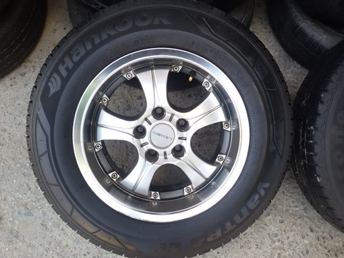 ขายล้อLENSO ขอบ15 5รูกว้าง7.5 ET20 พร้อมยาง 4 ล้อ