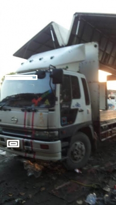 HINO รุ่น FF1JMLA แรงม้า 212 ปี2545 ตู้ปีกนกเปิดได้รอบคัน เครื่องเดิม เกียร์เดิม รถห้างพร้อมใช้ ติดต่อคุณหนุ่ม 088-5515555