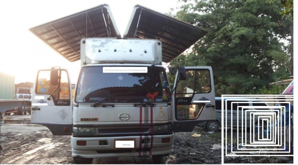 HINO รุ่น FF1JMLA แรงม้า 212 ปี2545 ตู้ปีกนกเปิดได้รอบคัน เครื่องเดิม เกียร์เดิม รถห้างพร้อมใช้ ติดต่อคุณหนุ่ม 088-5515555