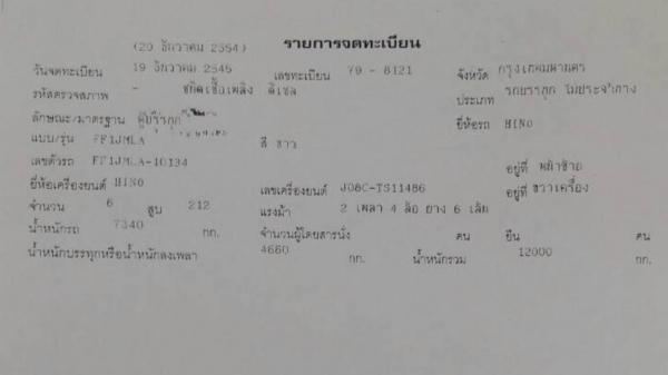 HINO รุ่น FF1JMLA แรงม้า 212 ปี2545 ตู้ปีกนกเปิดได้รอบคัน เครื่องเดิม เกียร์เดิม รถห้างพร้อมใช้ ติดต่อคุณหนุ่ม 088-5515555