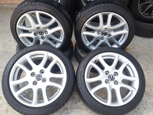 ขายล้อแม็กซ์ Mazda 2 TOP 16 ยาง195/45/16 ปี 12 4 ล้อ