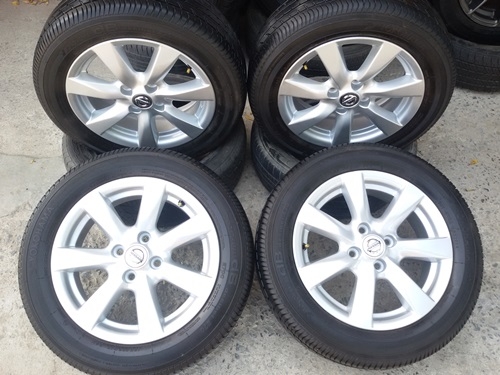 ขายล้อแม็กNISSAN ALMERA VL(รุ่นTOP) ยางปี3914  4 ล้อ