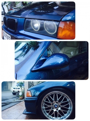 รถบ้านE36นกแก้วสวยหรูหร่าเครื่อง1jโบเดี่ยวขึ้น2ลูก ติดแก๊สLPG รถสวยมีเสน่ห์หาอยู่ไม่ผิดหวังครับ