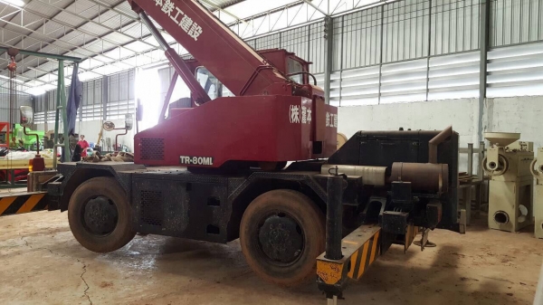 ขายเครน TADANO TR-80ML 8 ตัน 5 ปลอก รถใช้งานน้อย เอกสารใบซื้อขาย ราคาต่อรองได้ครับ