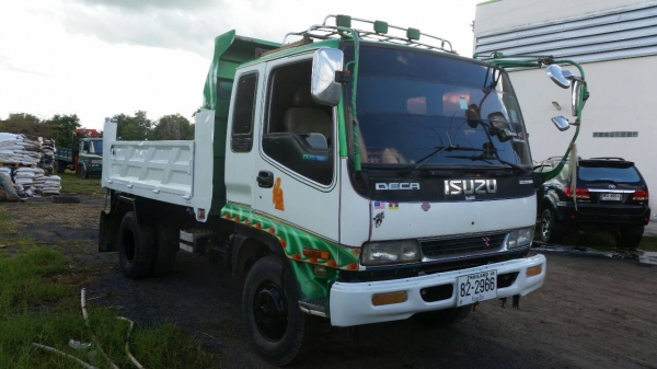 หกล้อ อีซูซุ FRR-195 ดั้ม5คิว แอร์ เวอร์ ทิฟฟี ช่วงล่างใหญ่ สภาพดีพร้อมใช้งาน ทะเบียนพร้อมโอน