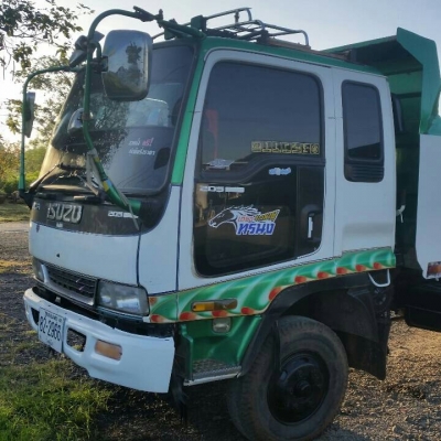 หกล้อ อีซูซุ FRR-195 ดั้ม5คิว แอร์ เวอร์ ทิฟฟี ช่วงล่างใหญ่ สภาพดีพร้อมใช้งาน ทะเบียนพร้อมโอน