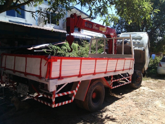 หกล้อ ฮีโน่ FB120ซุปเสีย เครน 3ตัน ช่วงยาว 5ม สภาพใช้งาน ทะเบียนพร้อมโอน