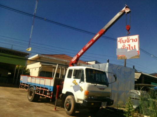 หกล้อ ฮีโน่ KL340-150เเรง เครน 3.5ตัน ยาง900 ช่วงยาว5ม สภาพดีมากๆไม่ได้ใช้งานหนักแค่จอดรับจ้างทั่วไป เล่มทะเบียนพร้อมโอน