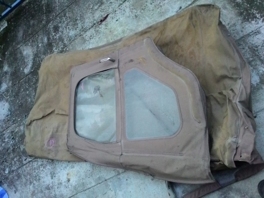 ผ้าใบจิ๊ปมิตซู j55 bestop made in usa