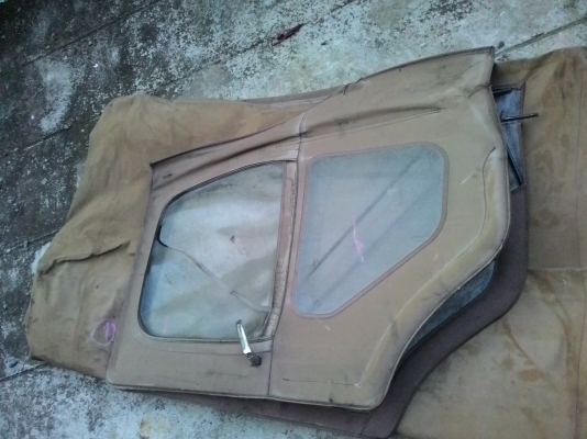 ผ้าใบจิ๊ปมิตซู j55 bestop made in usa