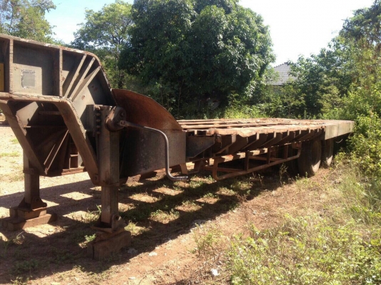 ขายหางโลเบตอู่ ส.สุชัย 3 เพลา มีสะพาน ราคา 580000