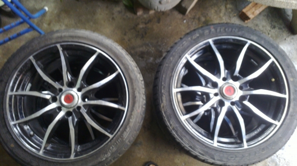 ขายแม็ก16 พร้อมยางATREZZO SAILUN 205/45/16 ปี 15