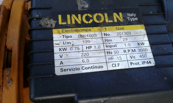 ปั้มน้ำอิตาลี