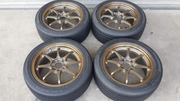 CE28 ขอบ 15 4รู100 พร้อมยาง Falken 195/50/15