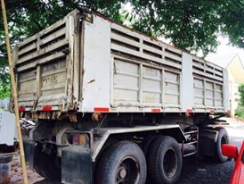 ขายลูกพ่วงดั้มกะบะเหล็ก 3เพลาครับ ขายลูกพ่วงดั้มกะบะเหล็ก 3เพลาครับ