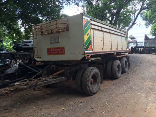 ขายลูกพ่วงดั้มกะบะเนียม 3เพลาครับ