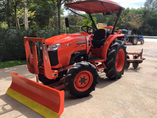 ขายรถไถ Kubota L3608(4WD) พร้อมใบมีดและผานพรวนช้าง รถไร่ พร้อมใช้งาน