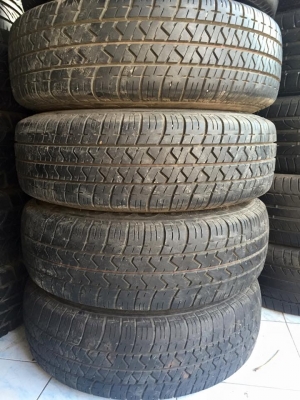 ขายล้อกะทะ 6รู พร้อมยาง FIRESTONE CV9000 195R14 ปี11 ชุดละ 4,900 บาท
