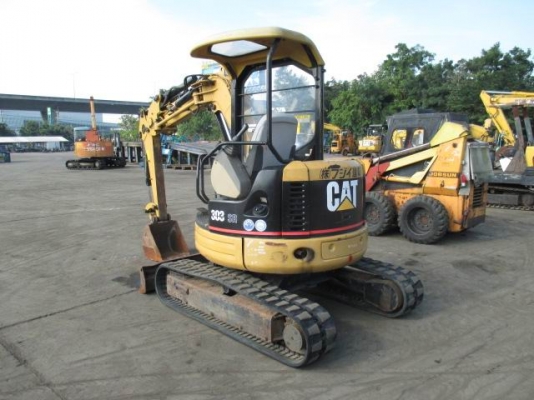 ขายรถขุดเก่านอกแท้ CATERPILLAR รุ่น : 303SR  มีเอกสารอินวอย